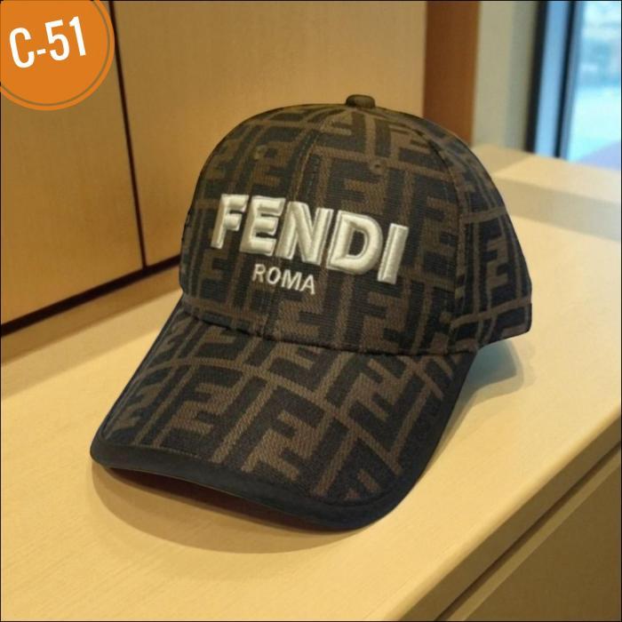 Fendi C-51 Luxurious High Fashionable Premium Free Size Cap For Unisex