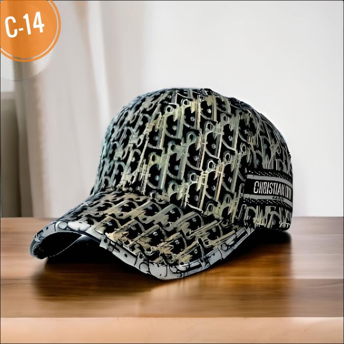 Dior C-14 Luxurious High Fashionable Premium Free Size Cap For Unisex