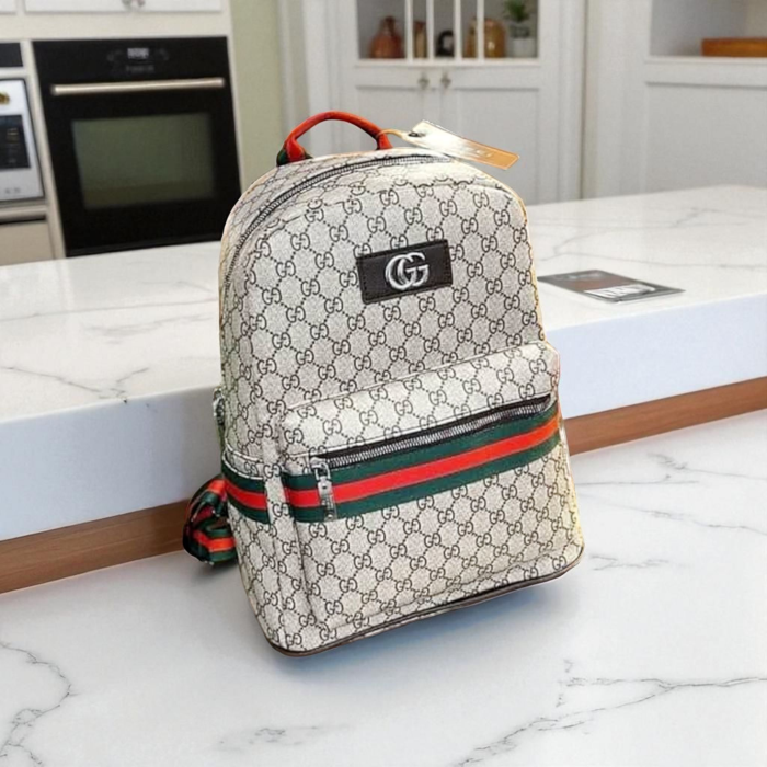 GUCCI DC-53 Professional Branded Waterproof Leather School/Versity Bag For Unisex